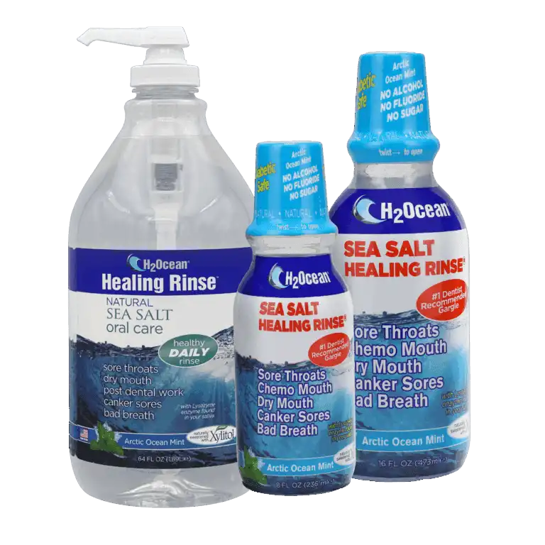 H2Ocean Healing Rinse Mouthwash – Arctic Ocean Mint - Image 4