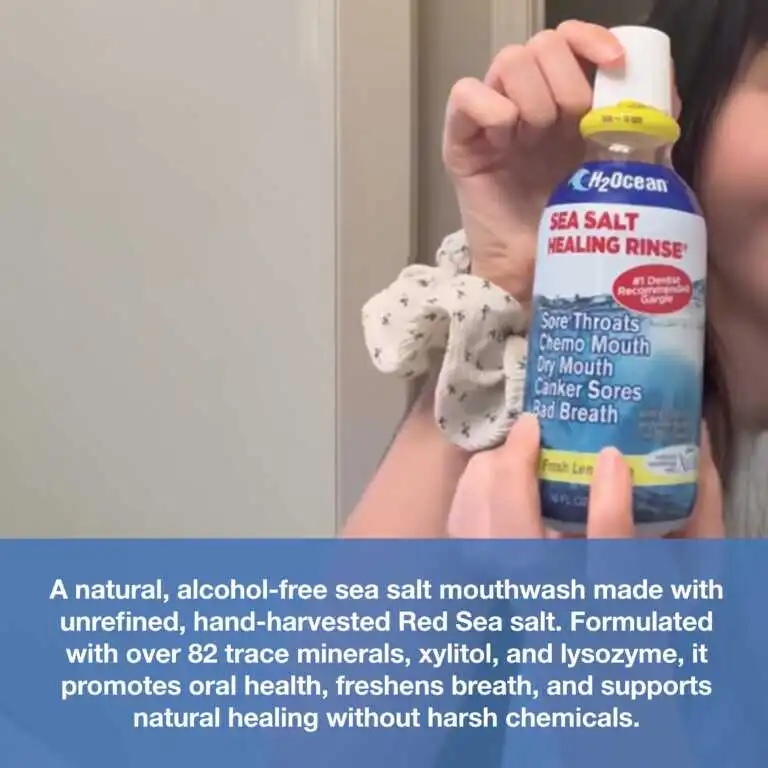 H2Ocean Healing Rinse Mouthwash – Arctic Ocean Mint - Image 7